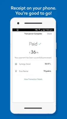 Esso Pay for fuel, get points android App screenshot 1